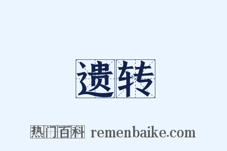 遗转是什么意思的图片